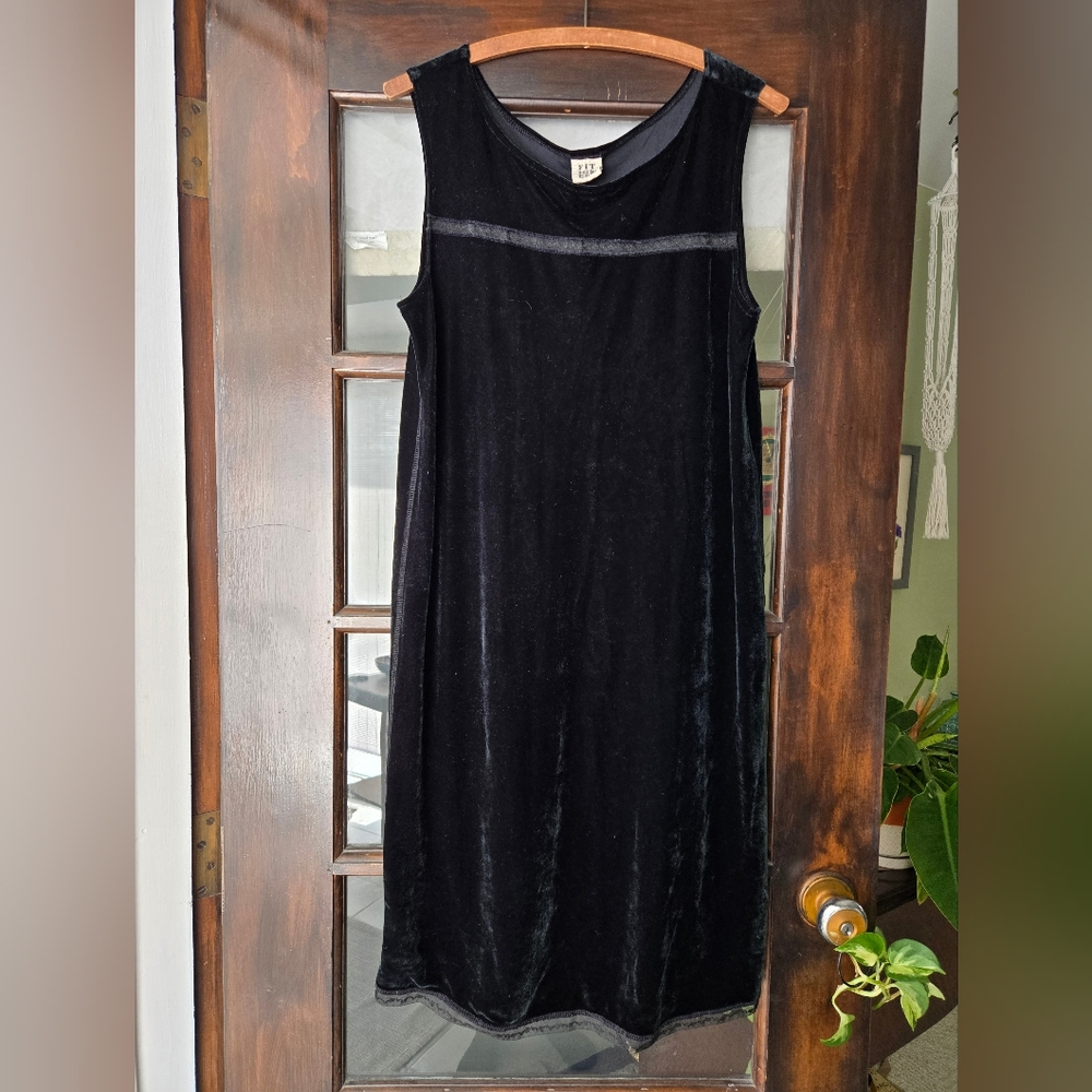 Black Velvet Dress